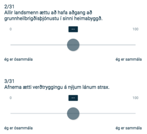 Kosningapróf ruv.is.